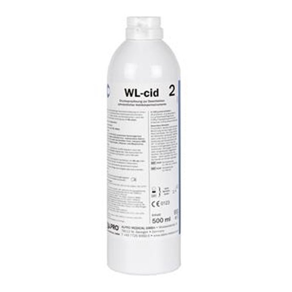 WL-Cid handpiece disinfection can