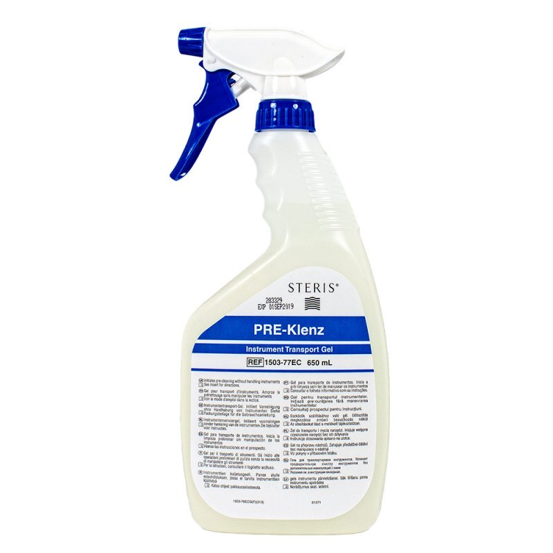 Pre-Klenz instrument transport gel