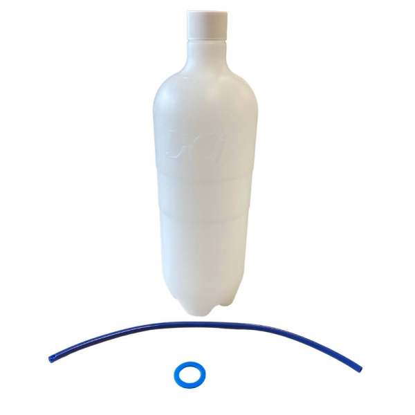 1 Litre Plastic Bottle w/Cap & Pick-Up Tube